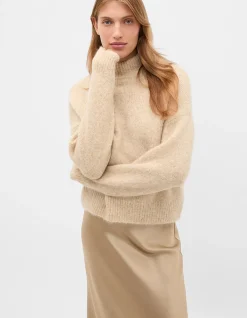 LOFTY MOCK NECK KNIT