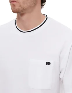 Logo-Embroidered Pocket T-Shirt