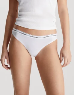 LOGO 3 PACK LOW RISE THONG
