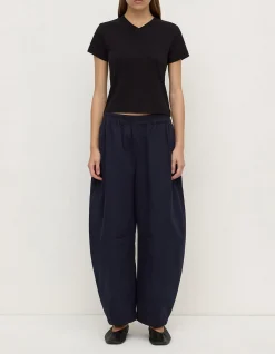 Lola Barrel Pant Navy