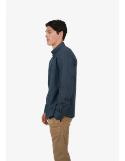 Long Sleeve Diamond MARLE Cotton Poly Shirt