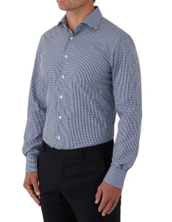 Long Sleeve JERVIS Gingham Check Shirt
