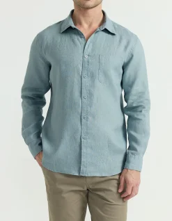 LONG SLEEVE LINEN SHIRT