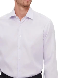 LONG SLEEVE NON IRON STRETCH COTTON SHIRT