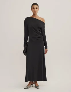 Long Sleeve Off Shoulder Dress