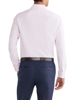 Long Sleeve Slim Print Shirt