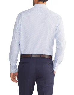 Long Sleeve Tailored Multi-Colour Dot Print Shirt