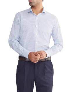 Long Sleeve Tailored Multi-Colour Dot Print Shirt