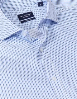 Long Sleeve Tailored Multi-Colour Dot Print Shirt