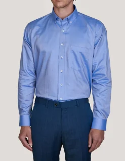 Long Sleeve TAMBRES 2 PLY Oxford Shirt
