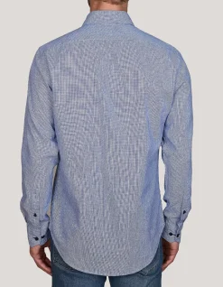 Long Sleeve AREZZO Linen Blend Shirt