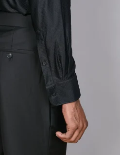 Long Sleeve BUTTON NERO EVENING Shirt
