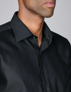 Long Sleeve BUTTON NERO EVENING Shirt