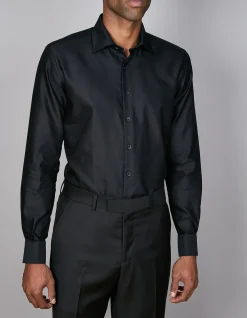 Long Sleeve BUTTON NERO EVENING Shirt