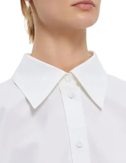 Long Sleeve Button-Up Shirt Optic White