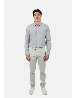 Long Sleeve FAIRBANKS Geo PEACHED Cotton Shirt