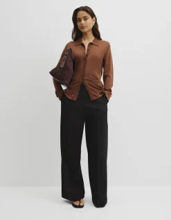 Long Sleeve Knit Shirt