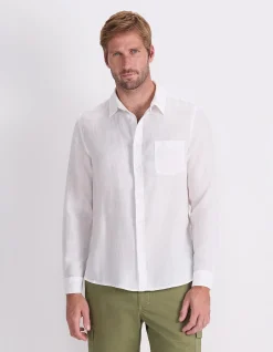 LONG SLEEVE LINEN SHIRT