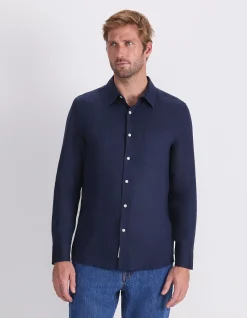 LONG SLEEVE LINEN SHIRT