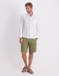 LONG SLEEVE LINEN SHIRT