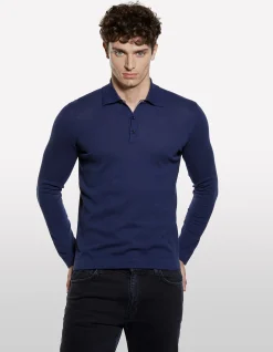 LONG SLEEVE POLO SHIRT