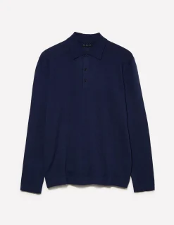 LONG SLEEVE POLO SHIRT
