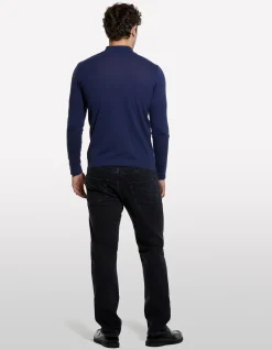 LONG SLEEVE POLO SHIRT