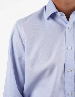 LONG SLEEVE SINGLE CUFF CHECK CONTEMPORARY FIT SHIRT