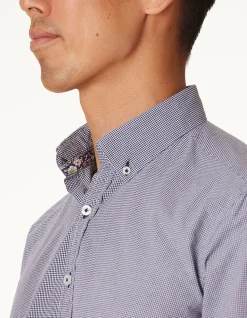 LONG SLEEVE SLIM FIT CATTOLICA CHECK SHIRT