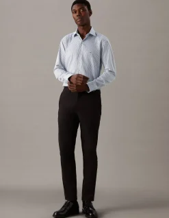 Long Sleeve Slim Fit MARLE Check FRENCH Shirt
