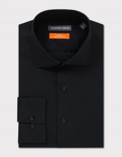 Long Sleeve Slim Linen Tencel Solid Shirt