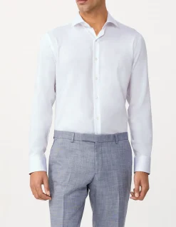 Long Sleeve Slim MARLE Twill Shirt