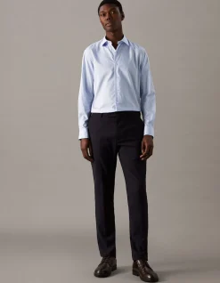 Long Sleeve Slim Stripe Shirt