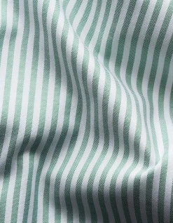 LONG SLEEVE STRIPED SIGNATURE OXFORD SHIRT