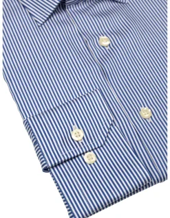 Long Sleeve Stripe Slim Fit Shirt
