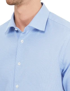 LONG SLEEVE TEXTURED SHIRT