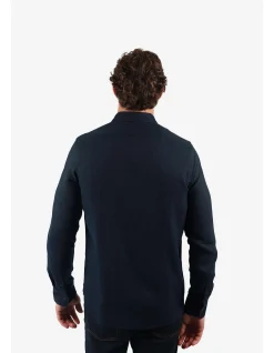 LONG SLEEVE TWO TONE TWILL VISCOSE POLY SHIRT
