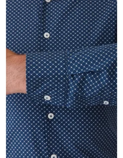 Long Sleeve Winton Print Shirt