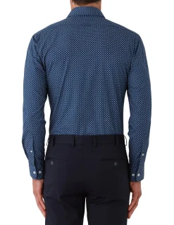 Long Sleeve Winton Print Shirt