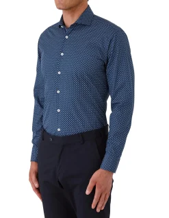 Long Sleeve Winton Print Shirt