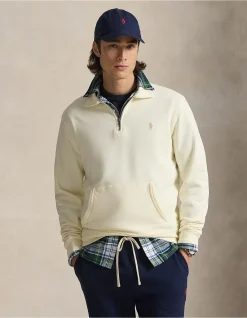 Loopback Fleece Quarter-Zip Sweatshirt