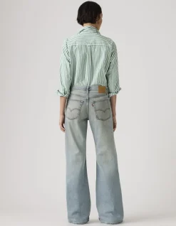 Loose Boot Mid Rise Non Stretch Bootcut Jeans