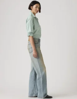 Loose Boot Mid Rise Non Stretch Bootcut Jeans