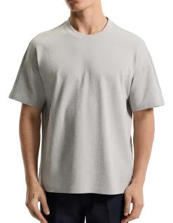 LOOSE FIT CREPE T-SHIRT