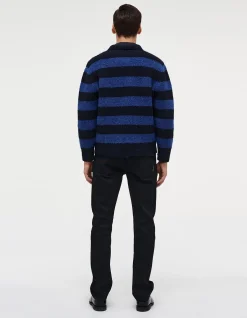 Lou Straight Sharp Black Comfort Denim Jeans