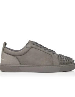 LOUIS JR SPIKES CANOPY ORLATO VEAU VELOURS GREY SNEAKERS
