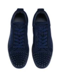 LOUIS JUNIOR SPIKES ORLATO FLAT VEAU VELOURS DS/GG ZAFFIRO