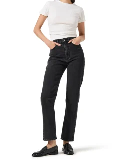 Loulou Straight High Rise Comfort Denim Jeans