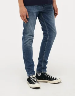 Lou Slim Stretch Denim Straight Leg Jeans