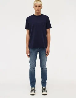 Lou Slim Stretch Denim Straight Leg Jeans